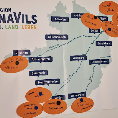 Feedback: persönliche Lieblingsorte unserer Teilnehmer in der Region ILE Bina-Vils